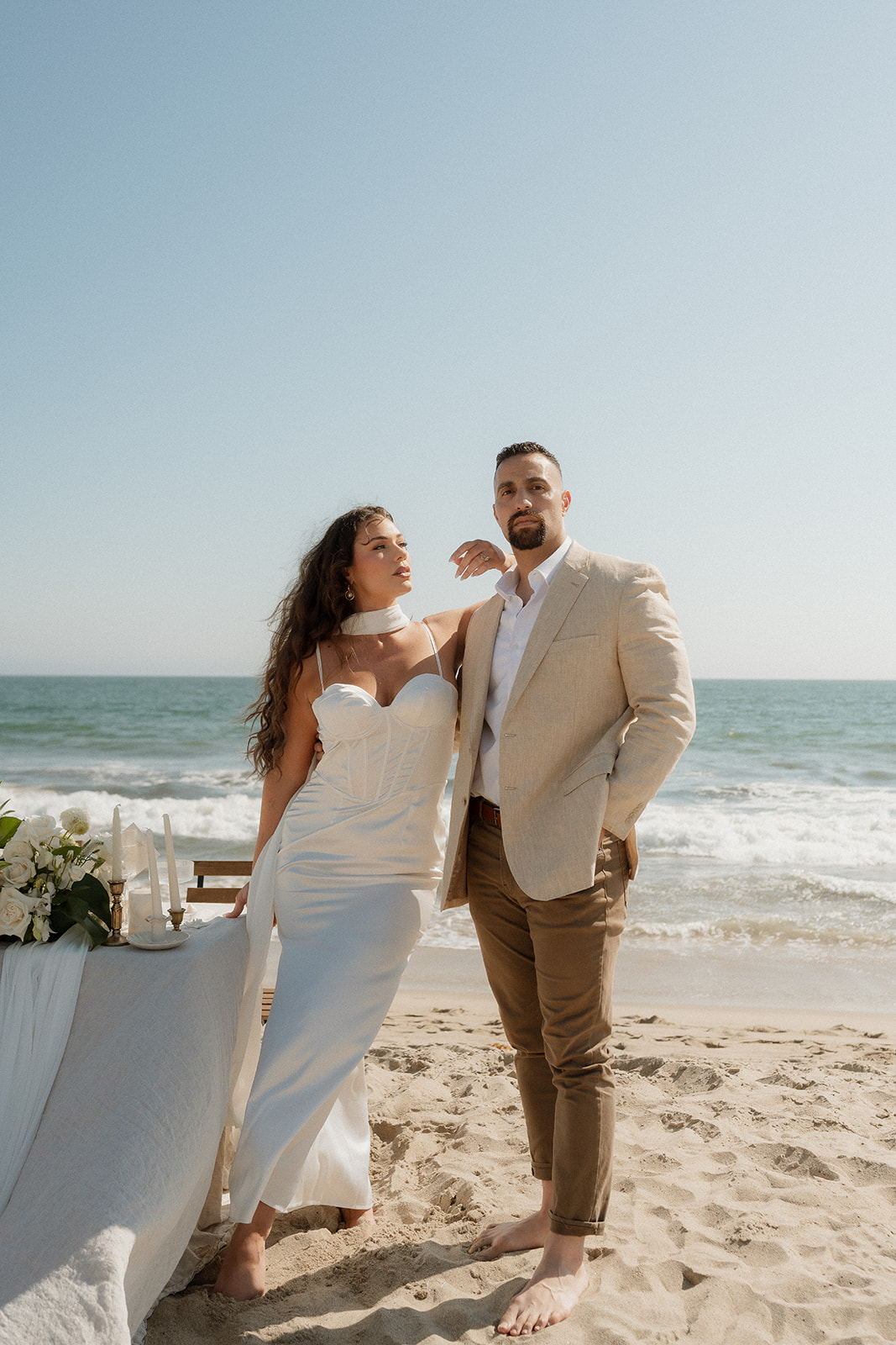 couple at their dream socal elopement