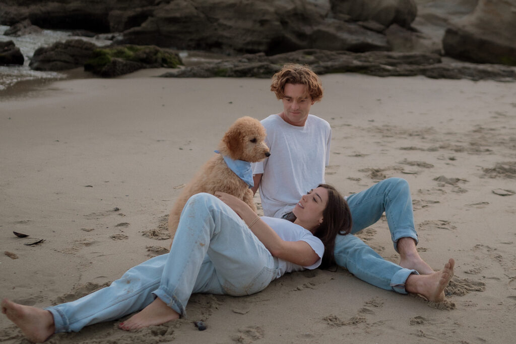 Beautiful Beach Couples Session in Laguna Beach, CA