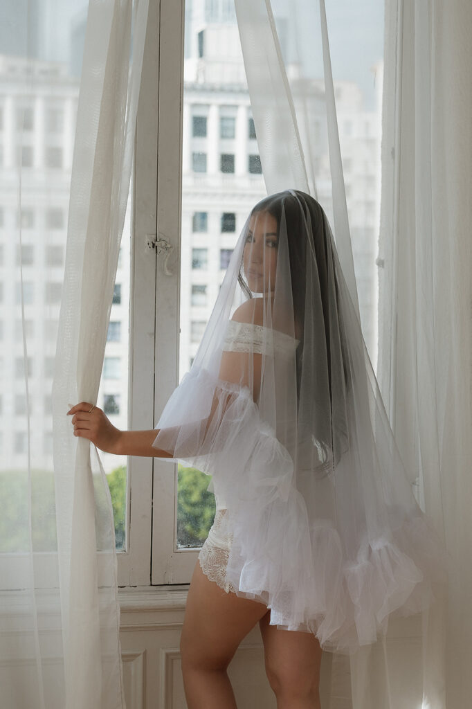 boudoir session in Orange County