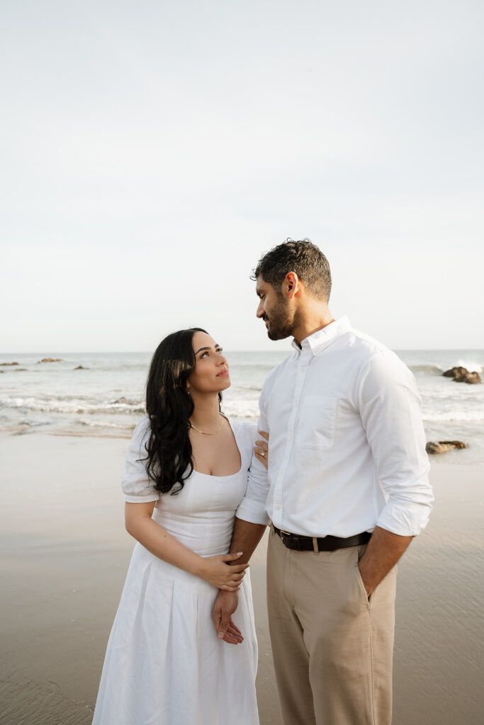Shahbaj and Asstha’s Romantic Leo Carrillo State Beach Proposal