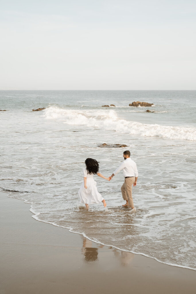 Shahbaj and Asstha’s Romantic Leo Carrillo State Beach Proposal