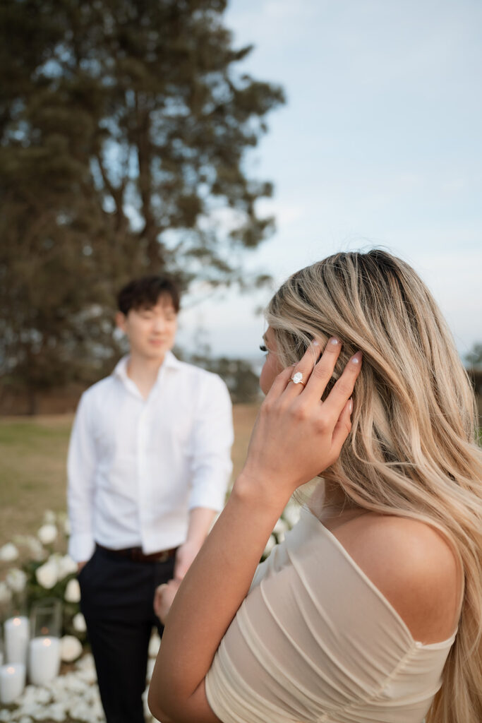 stunning picture of the engagement ring