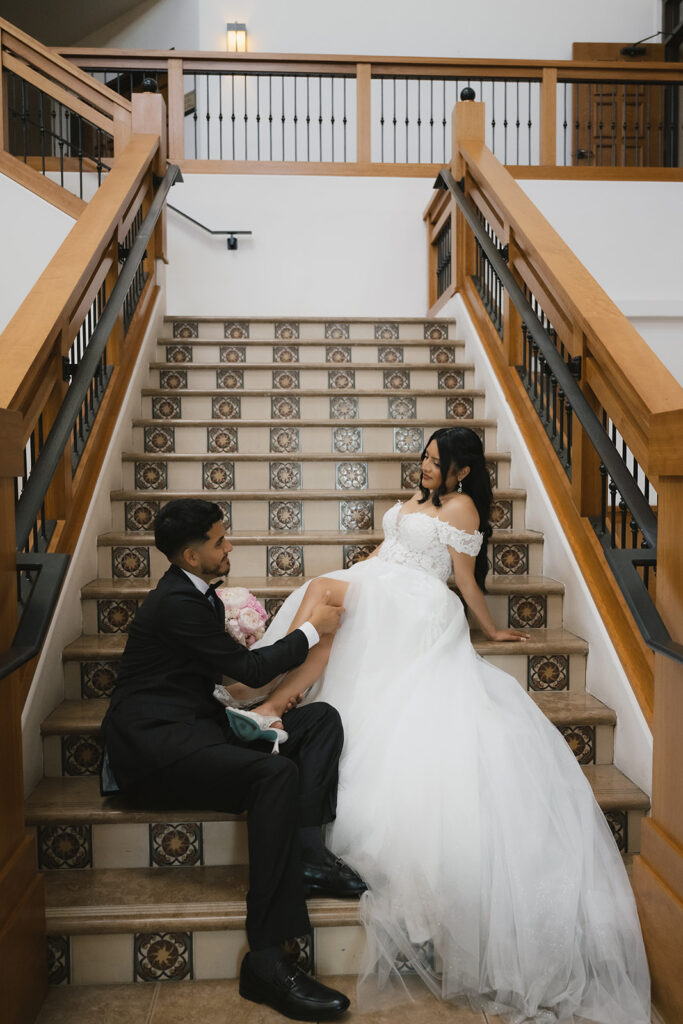 timeless bridal portraits in OC