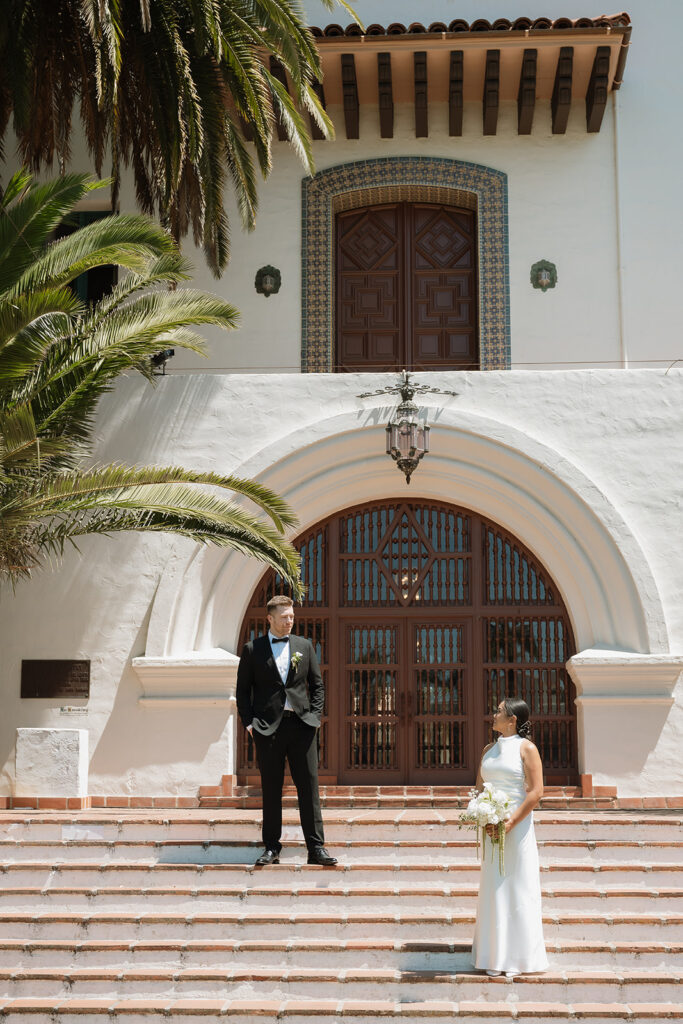 happy couple at their dream elopement