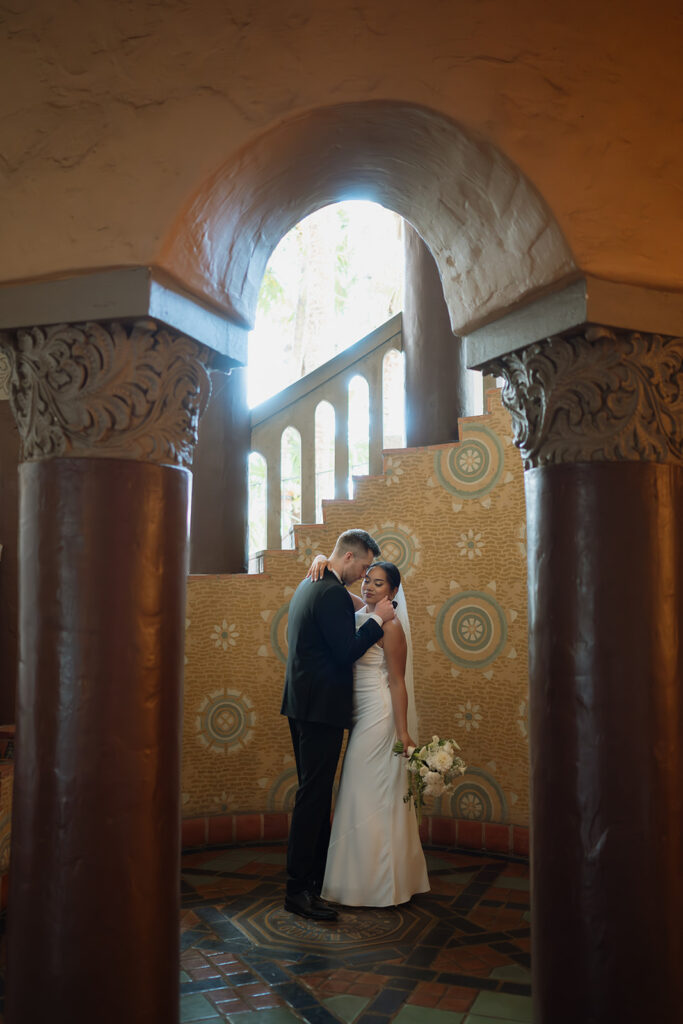 timeless bridal portraits in santa barbara