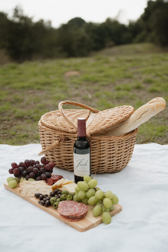 Brittany & Jared’s Relaxed Picnic Date Photoshoot in Chino Hills