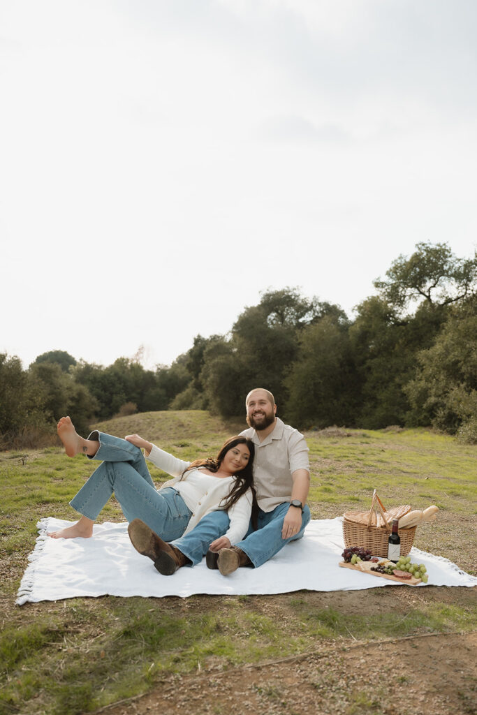 Cute couple at their dream photoshoot