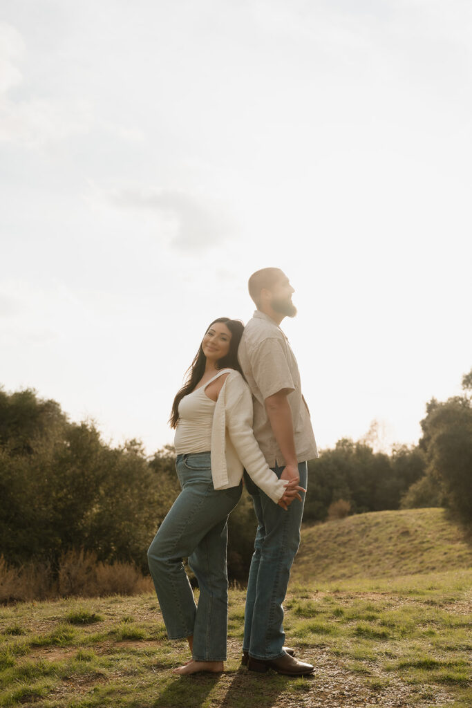 Brittany & Jared’s Relaxed Picnic Date Photoshoot in Chino Hills
